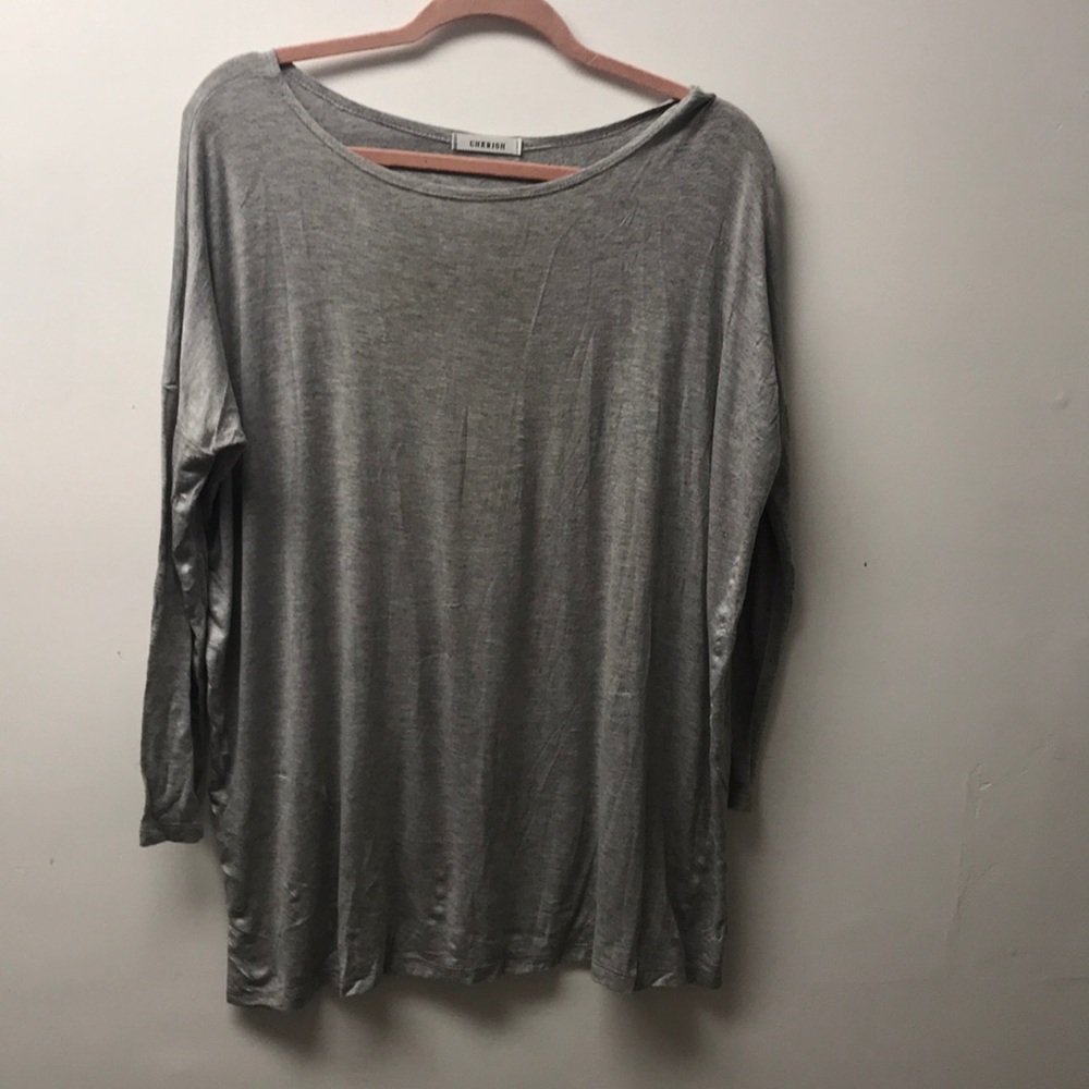 Grey Piko Dress/Shirt